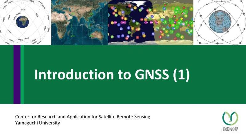 Introduction to GNSS (1)