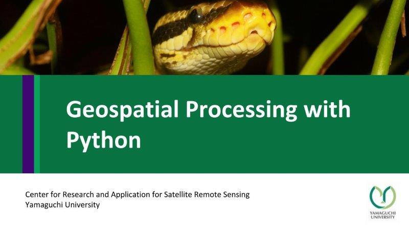 Geospatial Processing with Python