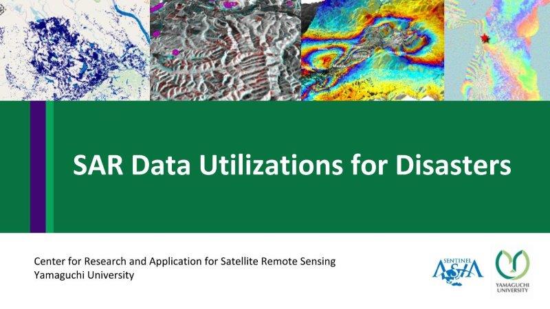 SAR Data Applications for Disasters